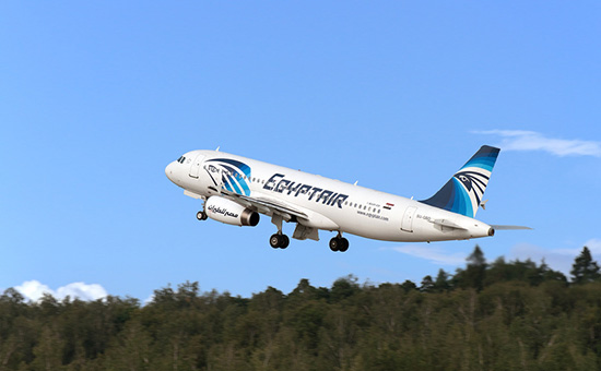 Airbus A320 авиакомпании EgyptАir