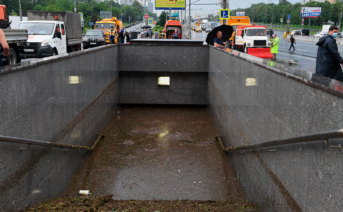 Ливни в москве