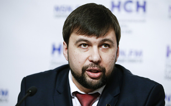 Вице-спикер парламента ДНР Денис Пушилин