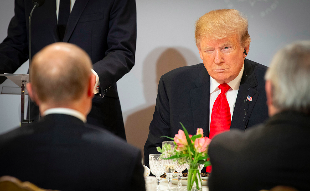 Владимир Путин и Дональд Трамп