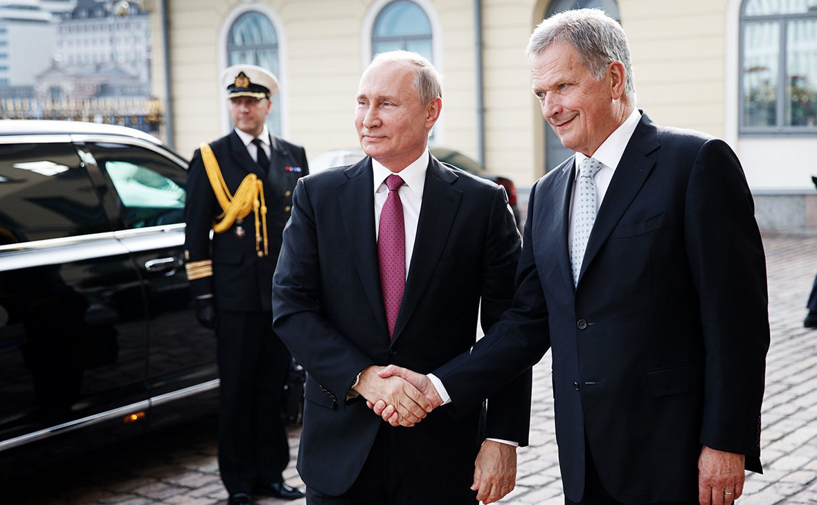 Владимир Путин и Саули Ниинистё