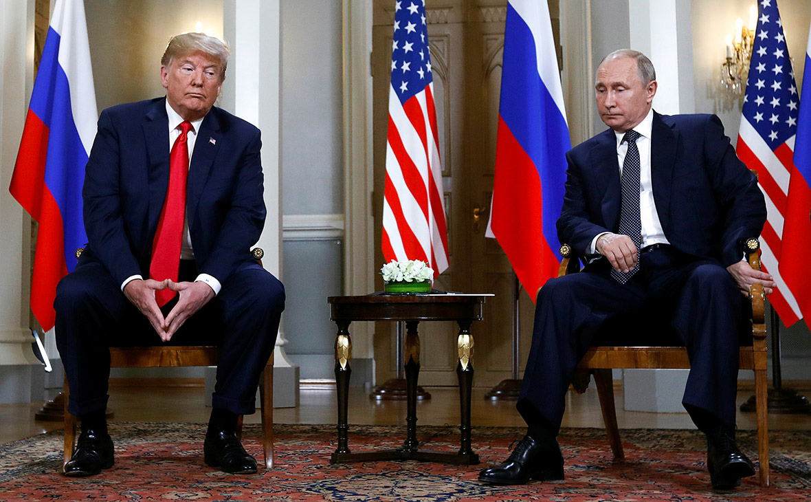 Дональд Трамп и Владимир Путин
