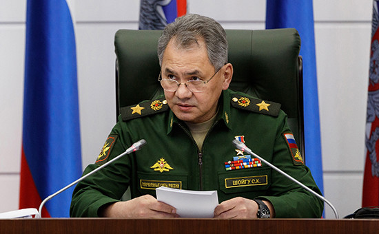 Министр обороны РФ Сергей Шойгу
