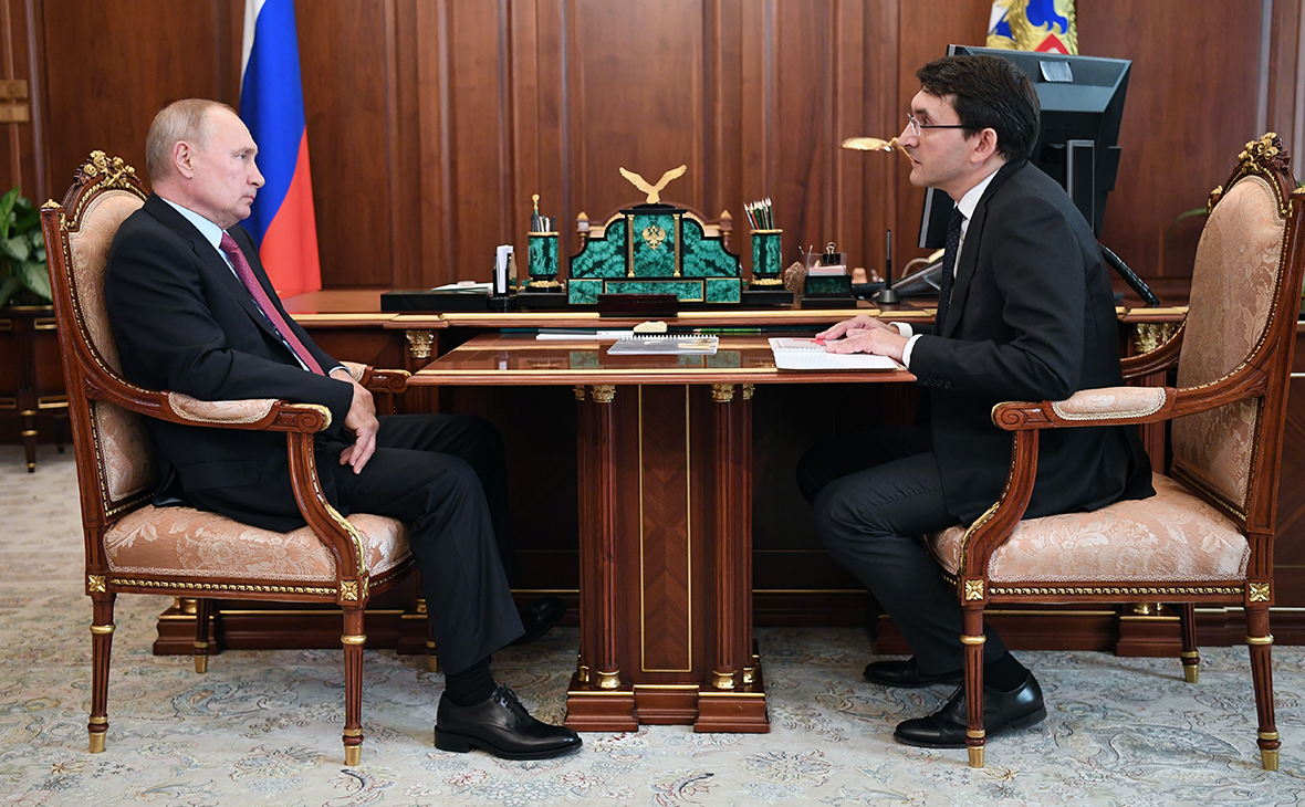 Владимир Путин и Андрей Липов