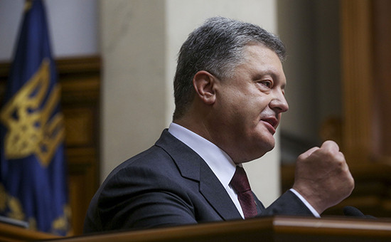Президент Украины Петр Порошенко