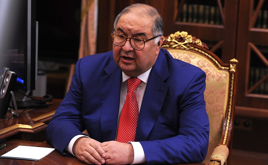 Миллиардер Алишер Усманов.