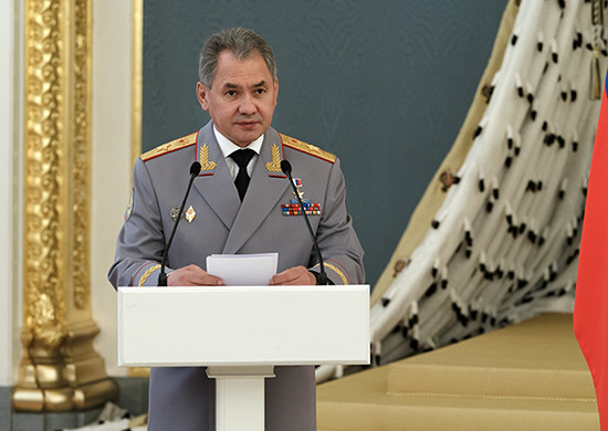 Минитср обороны РФ Сергей Шойгу
