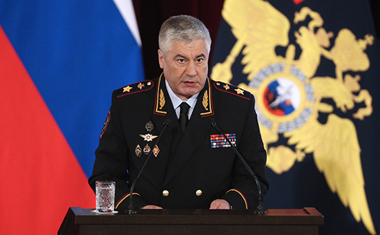 Глава МВД Владимир Колокольцев