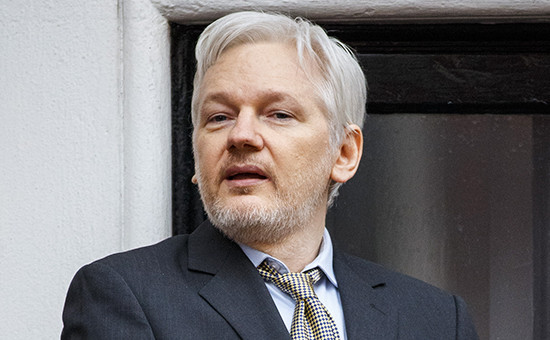 Основатель портала WikiLeaks Джулиан Ассанж