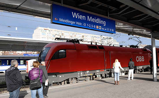 Вокзал Wien Meidling. 2009 год