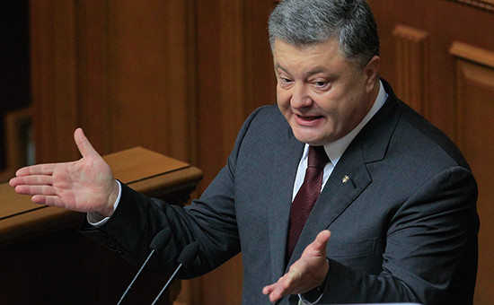 Президент Украины Петр Порошенко