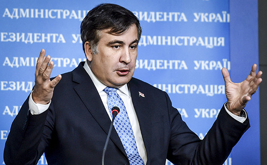 Глава Одесской области Михаил Саакашвили