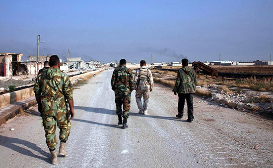 Сирийские военнослужащие