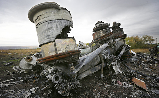 Обломки малайзийского Boeing 777