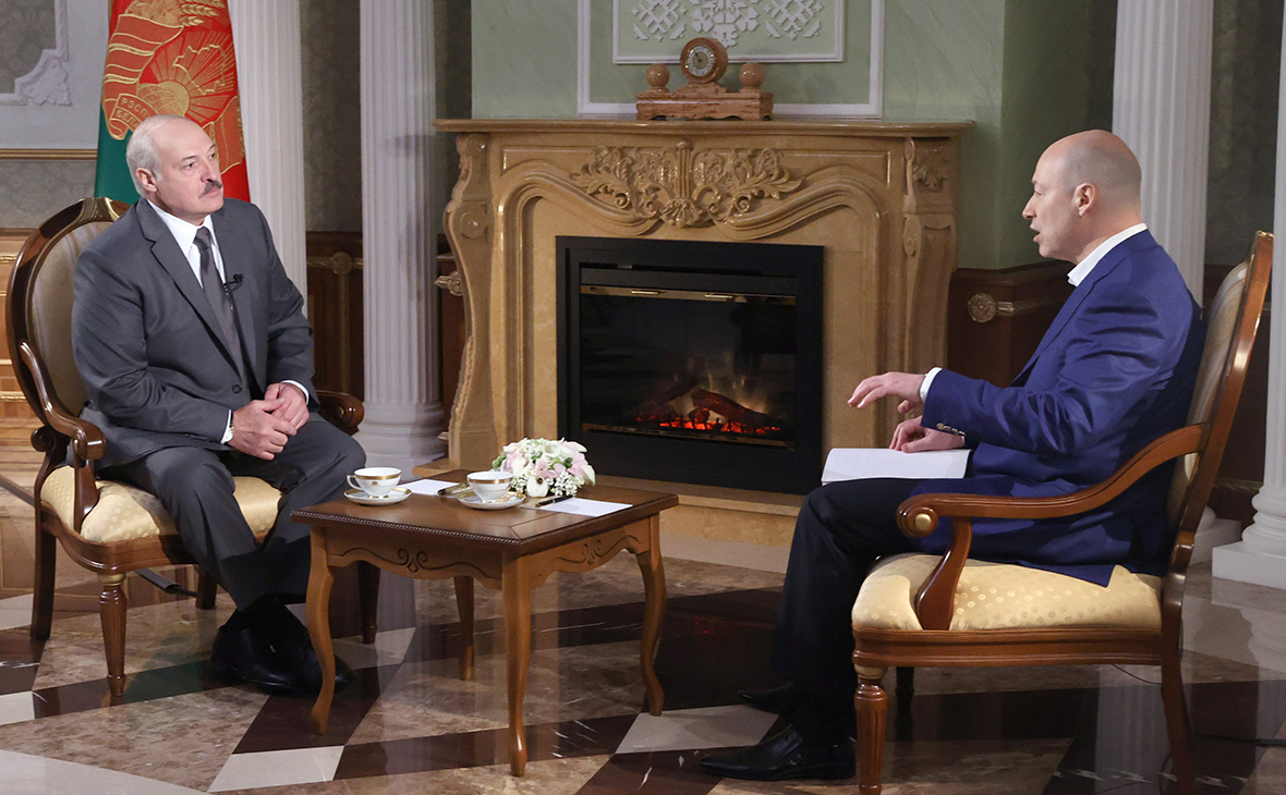 Александр Лукашенко и Дмитрий Гордон