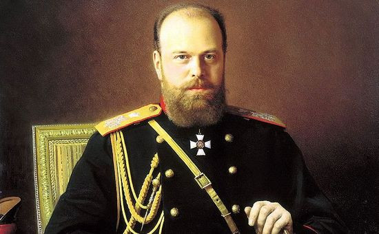Портрет Александра III, И.Крамской