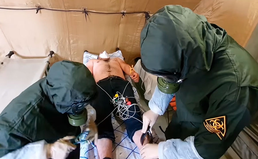 Полевой госпиталь Минобороны в Буйнакске