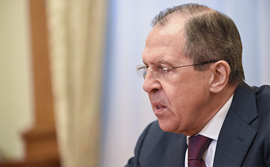 Министр иностранных дел России Сергей Лавров