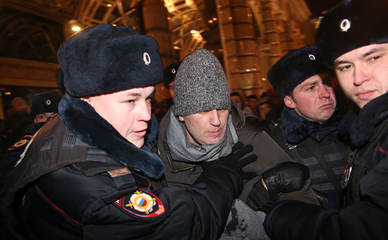 Задержание Алексея Навального