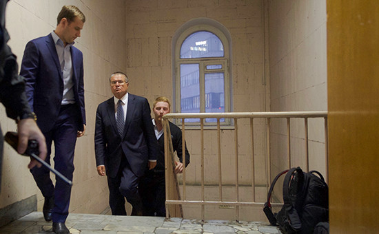 Алексей Улюкаев в здании Басманного суда