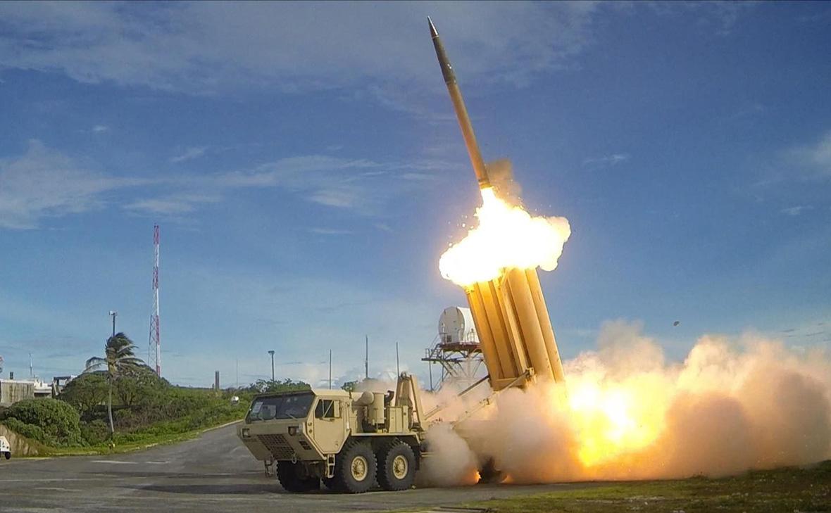 Батарея противоракетной системы THAAD