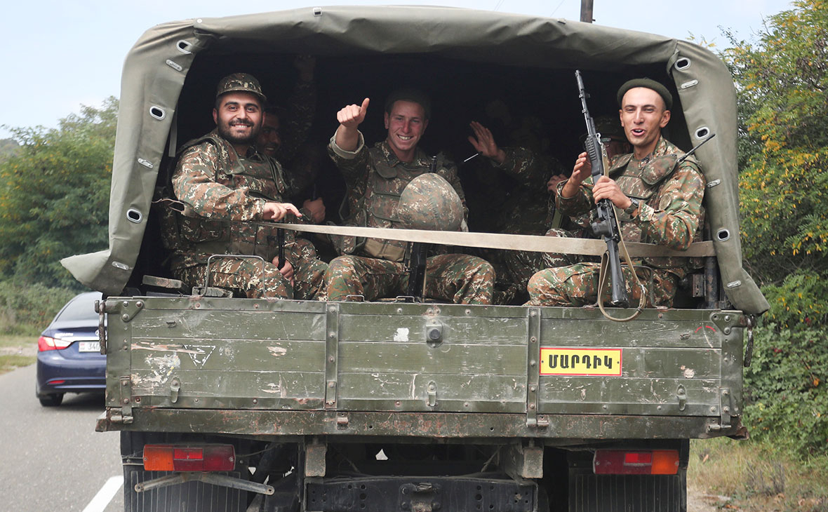 Военнослужащие армянской армии