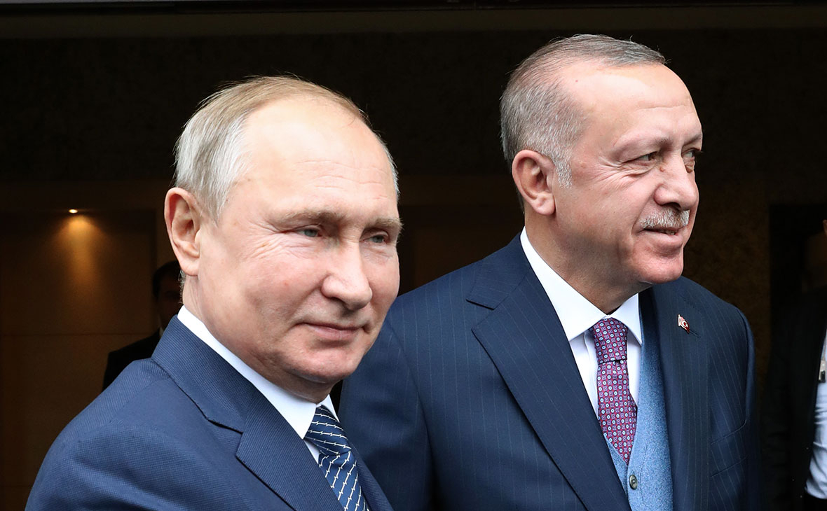 Владимир Путин и Реджеп Эрдоган