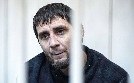 Обвиняемый в убийстве политика Бориса Немцова Заур Дадаев