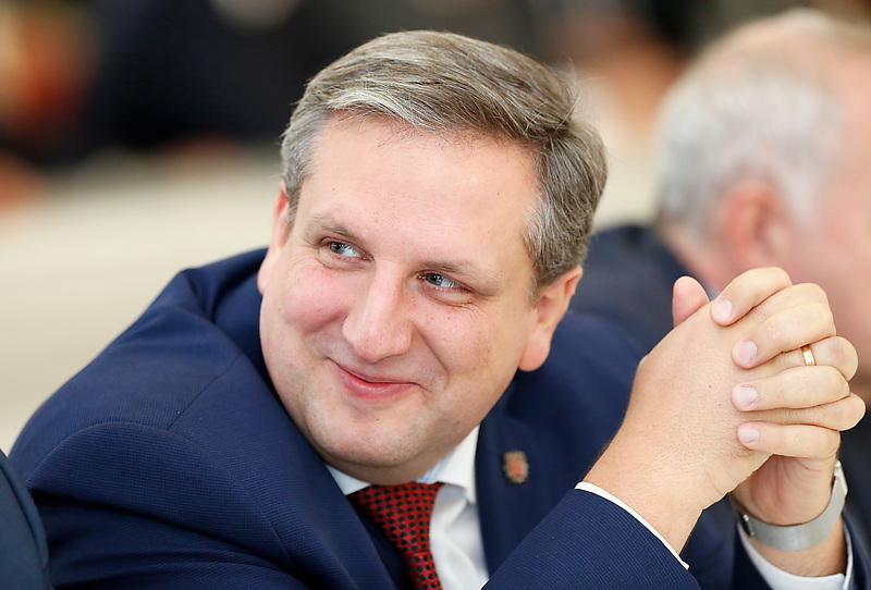 Глава администрации Центрального района Петербурга Максим Мейксин
