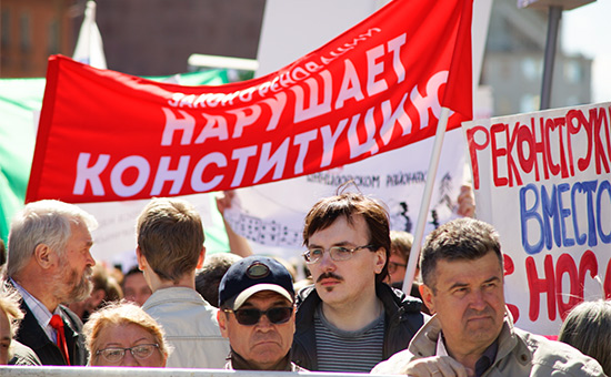 Против властей Москвы подали первый иск из-за закона о реновации