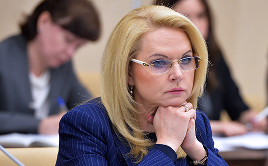 Глава Счетной палаты РФ Татьяна Голикова