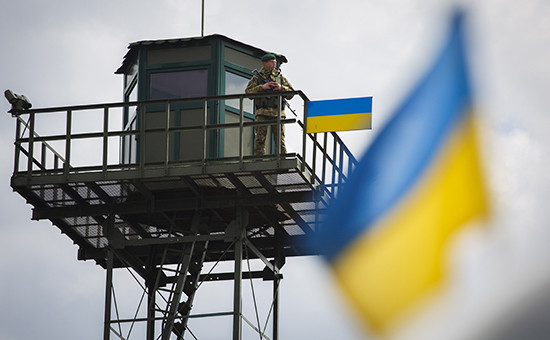 Дозорная вышка на Украино-Российской границе


