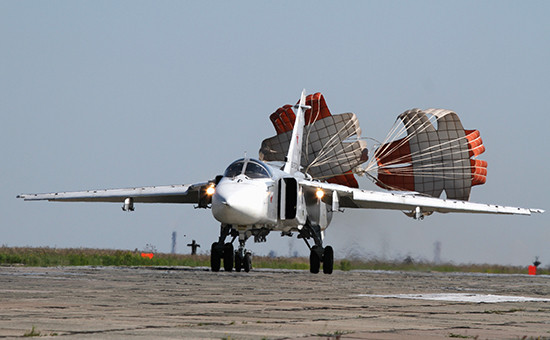 Фронтовой бомбардировщик Су-24