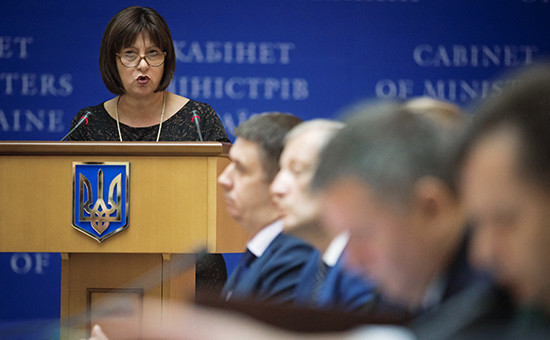 Глава украинского Минфина Наталья Яресько 