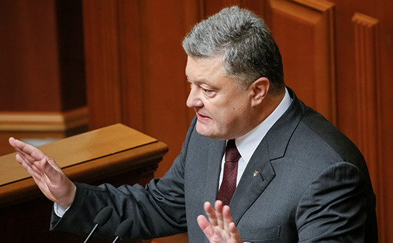 Президент Украины Петр Порошенко
