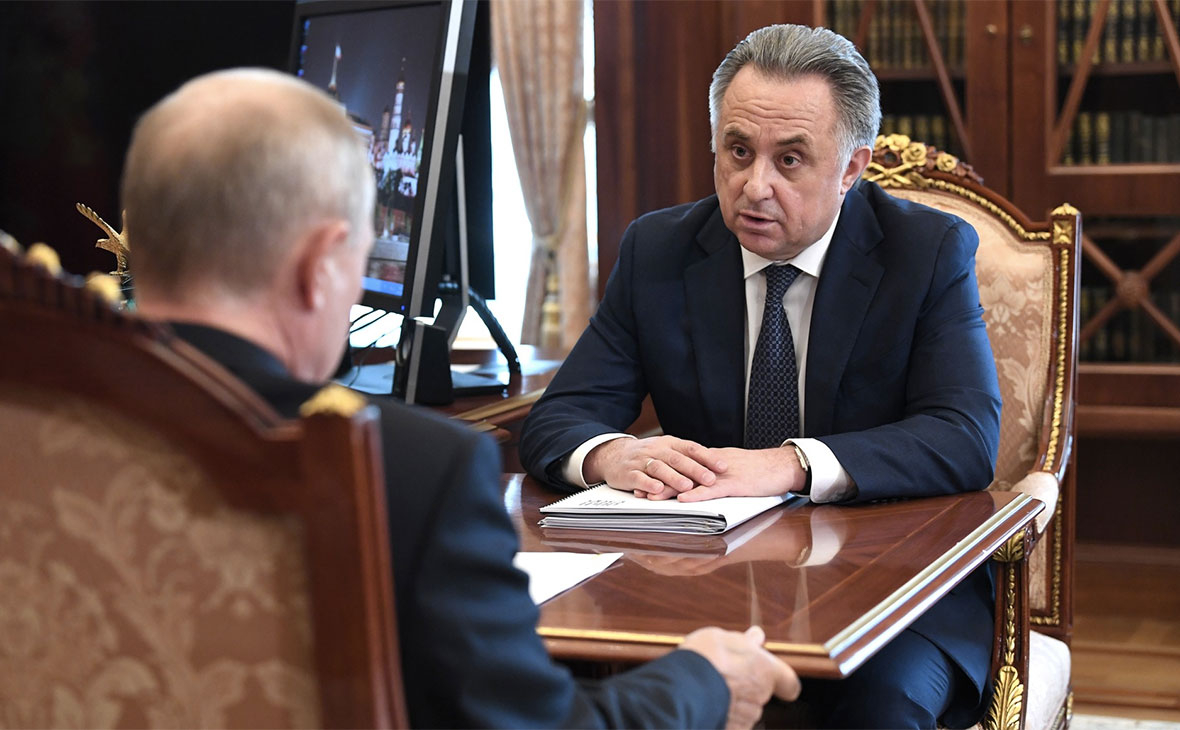 Владимир Путин и Виталий Мутко