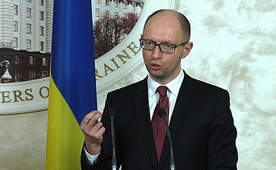 Премьер-министр Украины Арсений Яценюк