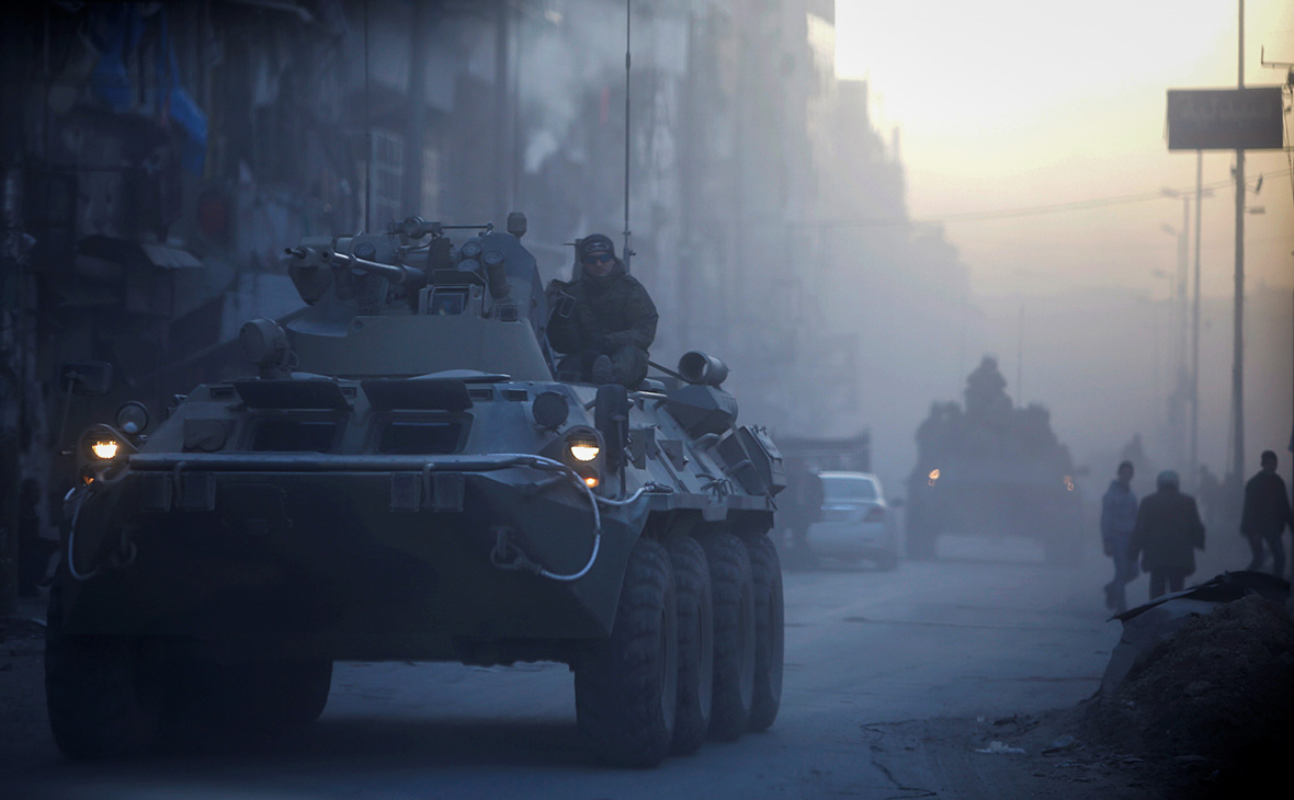 Российские военные в Сирии