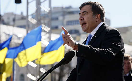 Глава Одесской областной администрации Украины Михаил Саакашвили