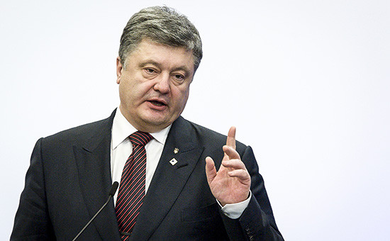 Президент Украины Петр Порошенко
