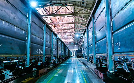 ТВСЗ, расположенный на площадях бывшего завода «Трансмаш», стал крупнейшей стройкой в транспортном машиностроении России за последние 50 лет


