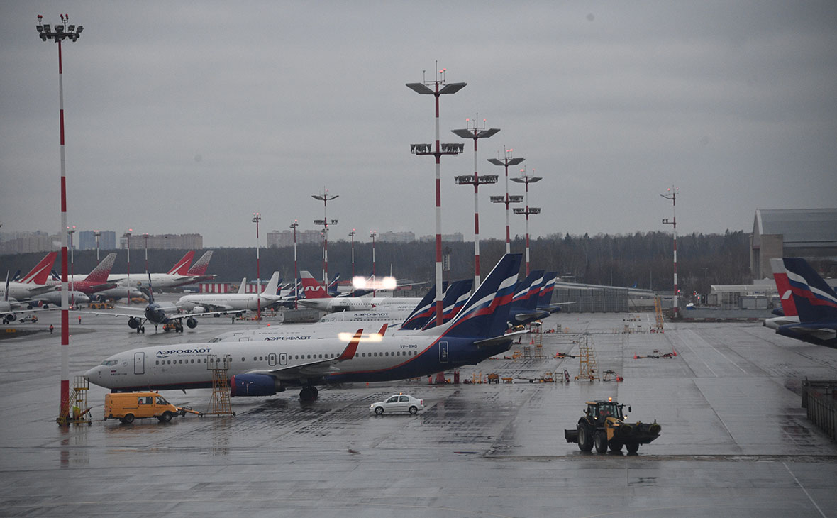 москва и самолет