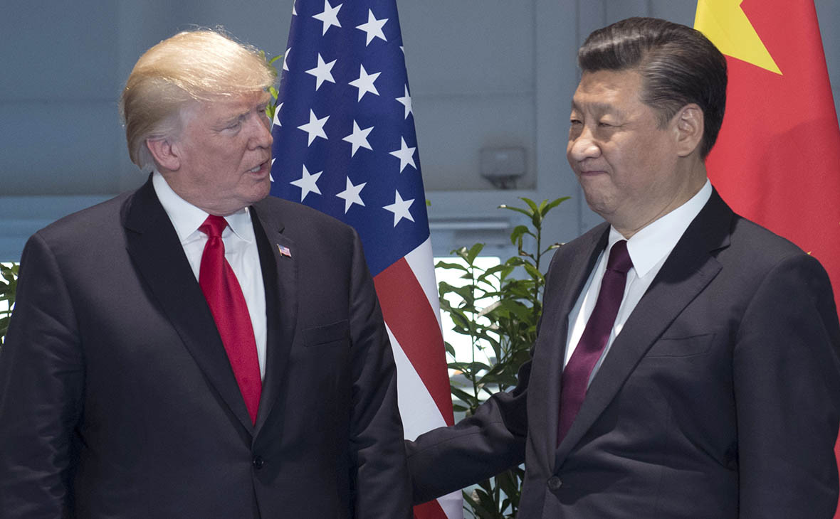 Дональд Трамп и Си Цзиньпин