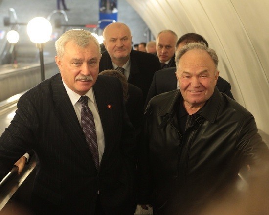 Фото:Г.Полтавченко и В.Гарюгин/gov.spb.ru