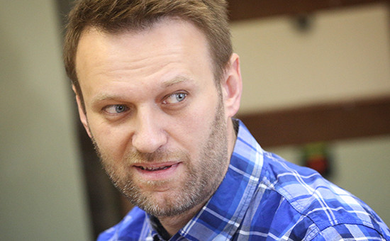 Оппозиционер Алексей Навальный