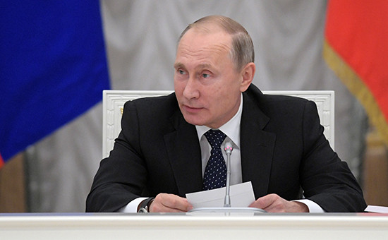 Президент России Владимир Путин