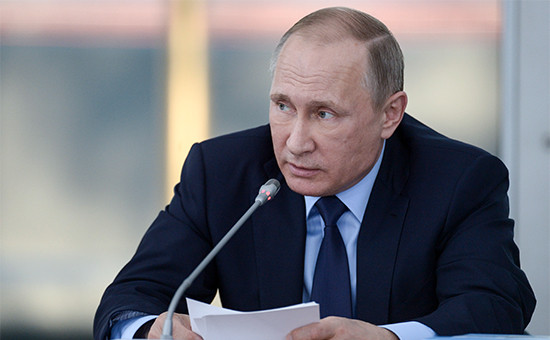 Президент России Владимир Путин