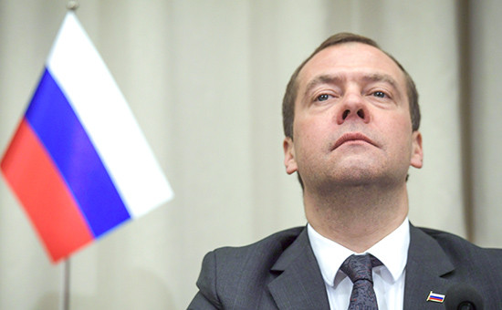 Премьер-министр России Дмитрий Медведев