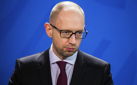 Премьер-министр Украины Арсений Яценюк