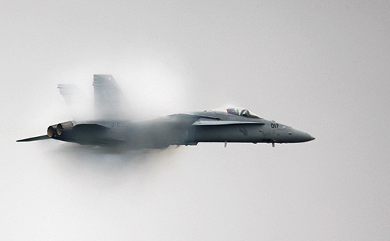 Истребитель ВВС Швейцарии F-18